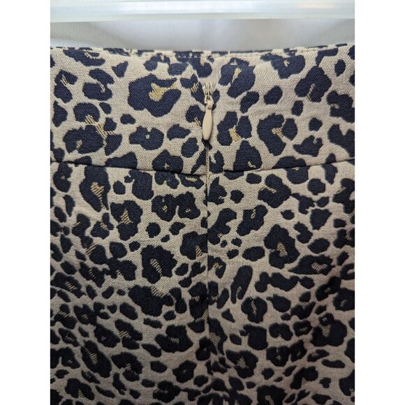 Ann Taylor LOFT Womens Skirt 8 Cheetah Print skirt NWTs Pencil Skirt Business - Picture 6 of 14